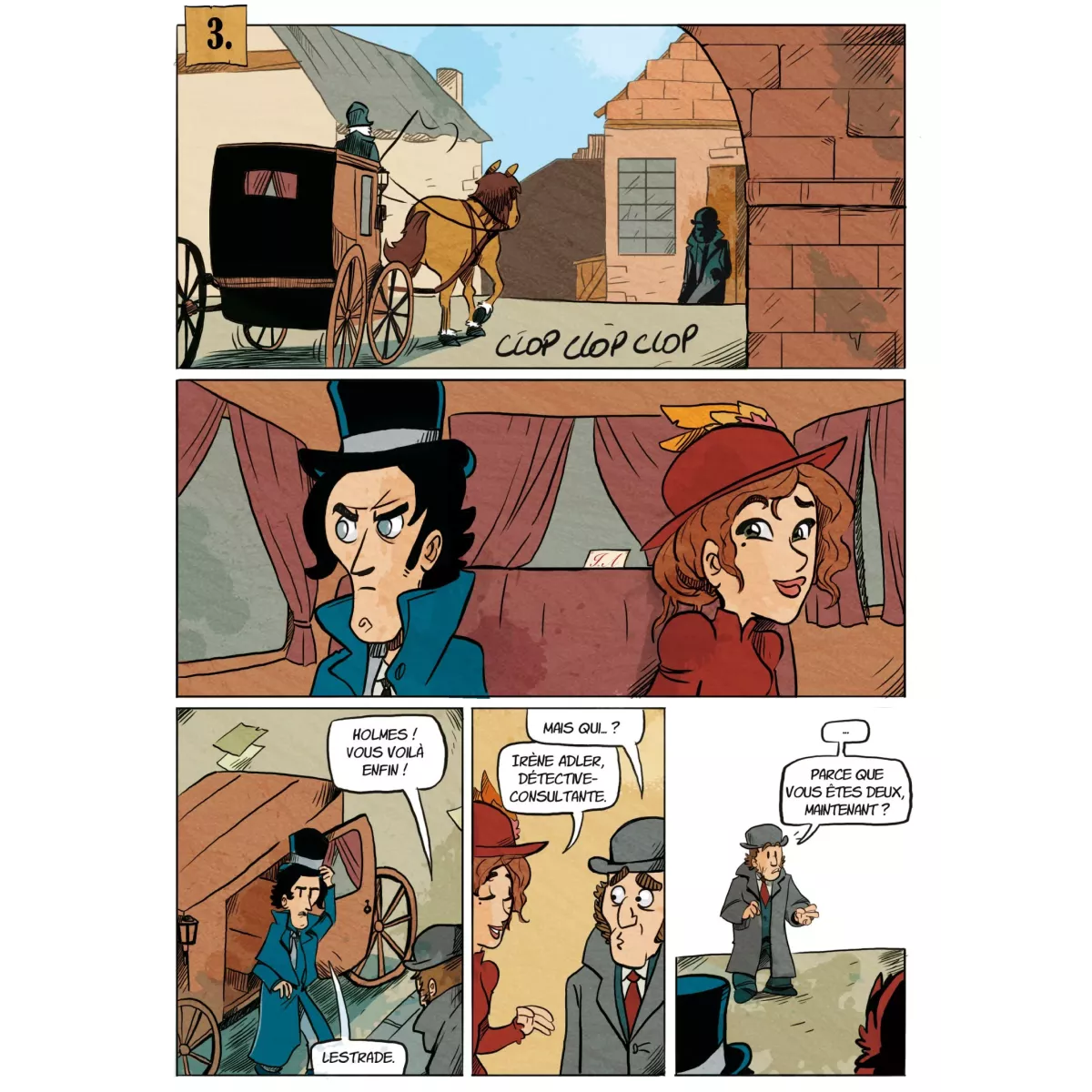 Sherlock Holmes et le Défi d’Irène Adler : La BD dont vous êtes le héros 