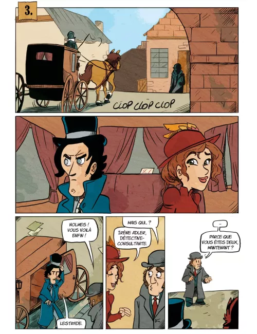 Sherlock Holmes et le Défi d’Irène Adler : La BD dont vous êtes le héros 