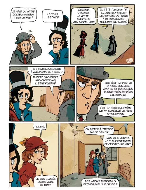 Sherlock Holmes et le Défi d’Irène Adler : La BD dont vous êtes le héros 