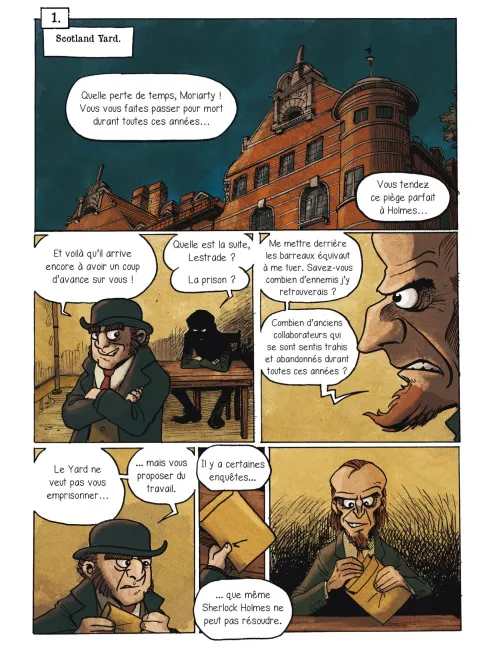 Sherlock Holmes et Moriarty, associés : La BD dont vous êtes le héros 