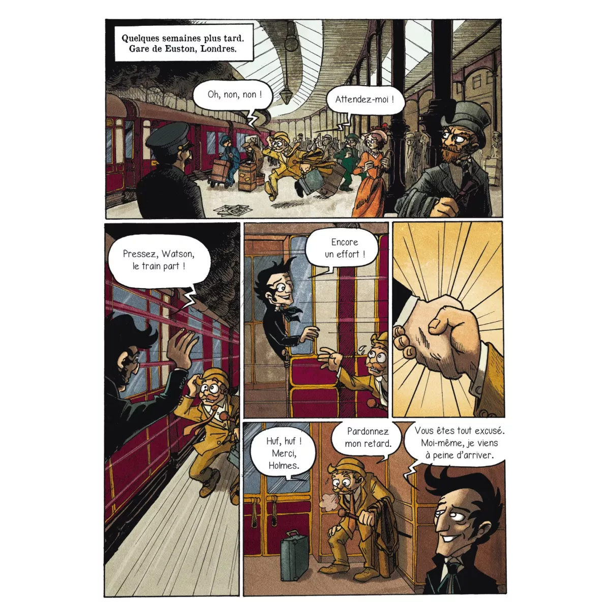 Sherlock Holmes et Moriarty, associés : La BD dont vous êtes le héros 