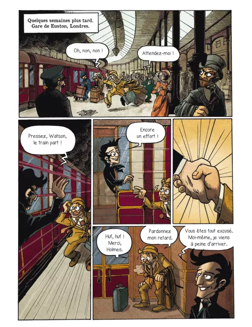 Sherlock Holmes et Moriarty, associés : La BD dont vous êtes le héros 