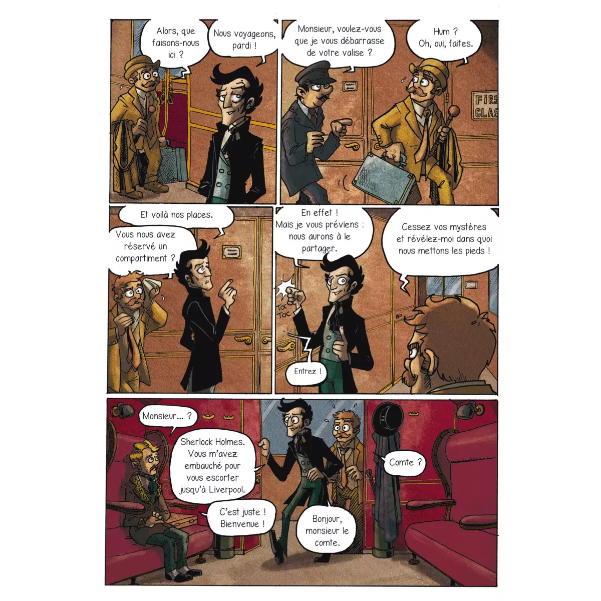 Sherlock Holmes et Moriarty, associés : La BD dont vous êtes le héros 