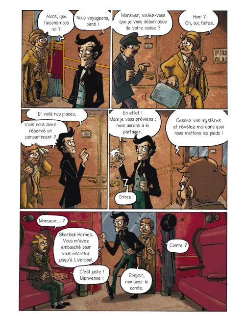 Sherlock Holmes et Moriarty, associés : La BD dont vous êtes le héros 
