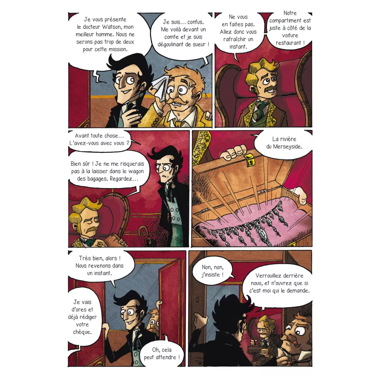 Sherlock Holmes et Moriarty, associés : La BD dont vous êtes le héros 