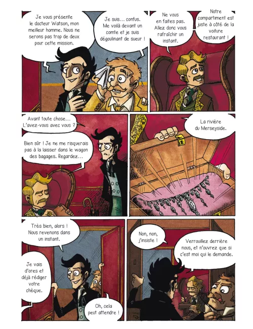 Sherlock Holmes et Moriarty, associés : La BD dont vous êtes le héros 