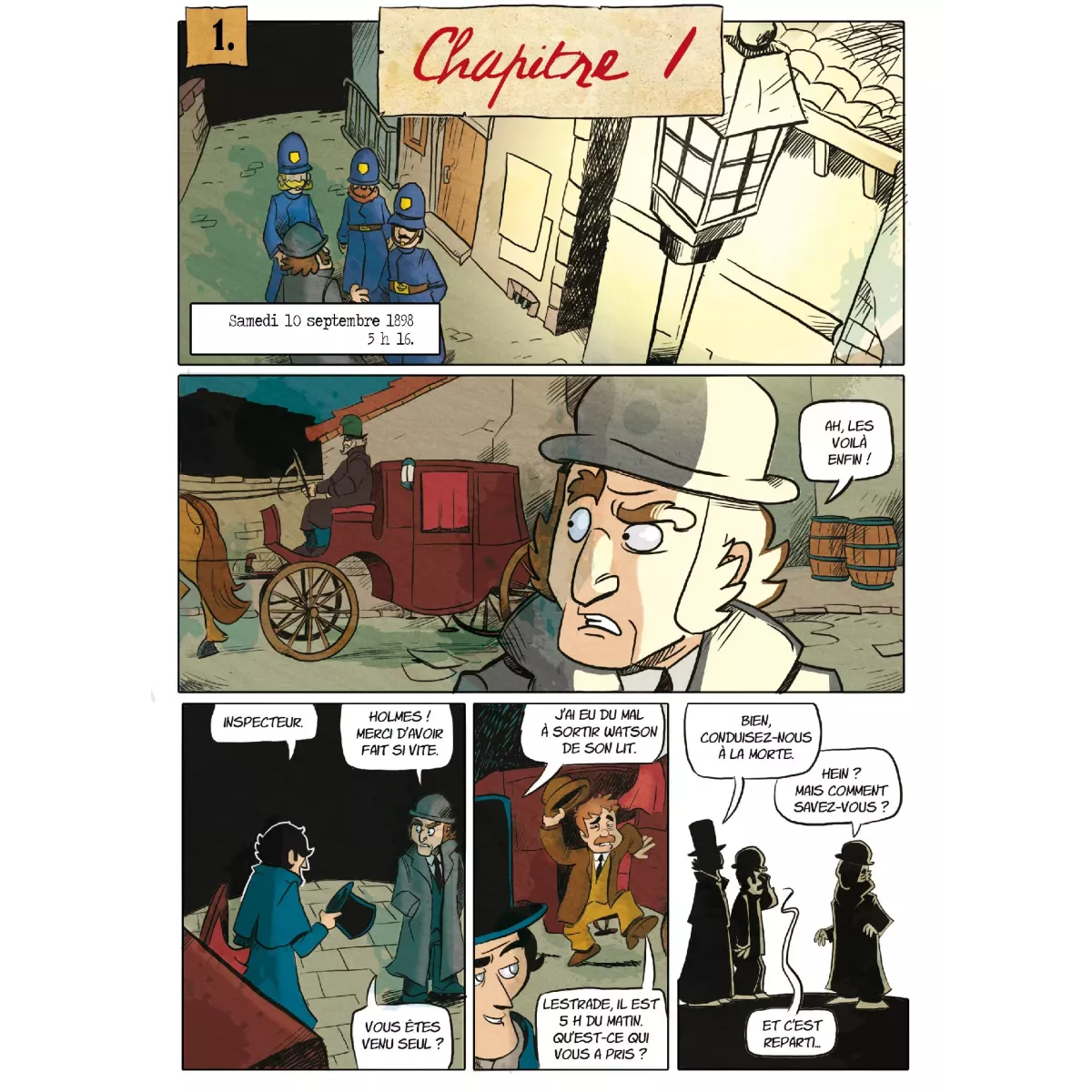 Sherlock Holmes - L’Ombre de Jack l’éventreur : La BD dont vous êtes le héros 
