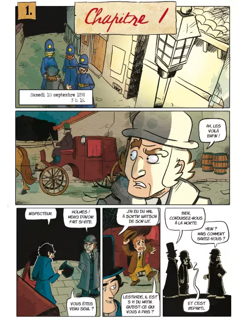 Sherlock Holmes - L’Ombre de Jack l’éventreur : La BD dont vous êtes le héros 