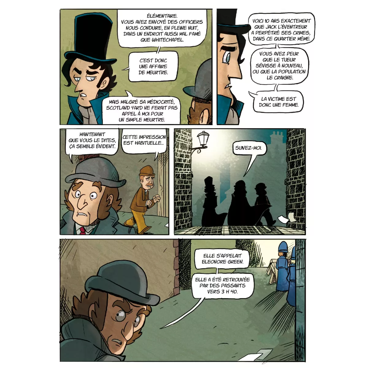 Sherlock Holmes - L’Ombre de Jack l’éventreur : La BD dont vous êtes le héros 