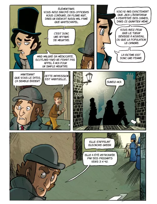 Sherlock Holmes - L’Ombre de Jack l’éventreur : La BD dont vous êtes le héros 