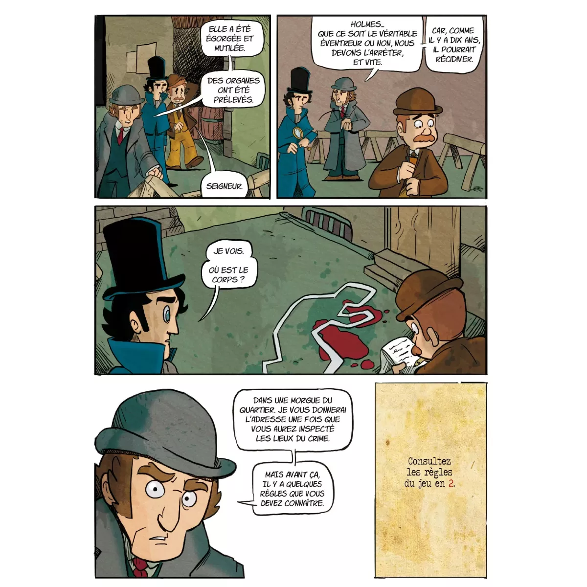 Sherlock Holmes - L’Ombre de Jack l’éventreur : La BD dont vous êtes le héros 