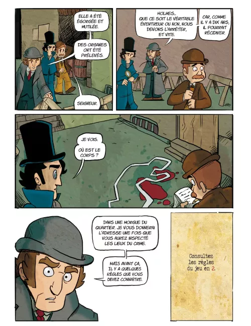 Sherlock Holmes - L’Ombre de Jack l’éventreur : La BD dont vous êtes le héros 