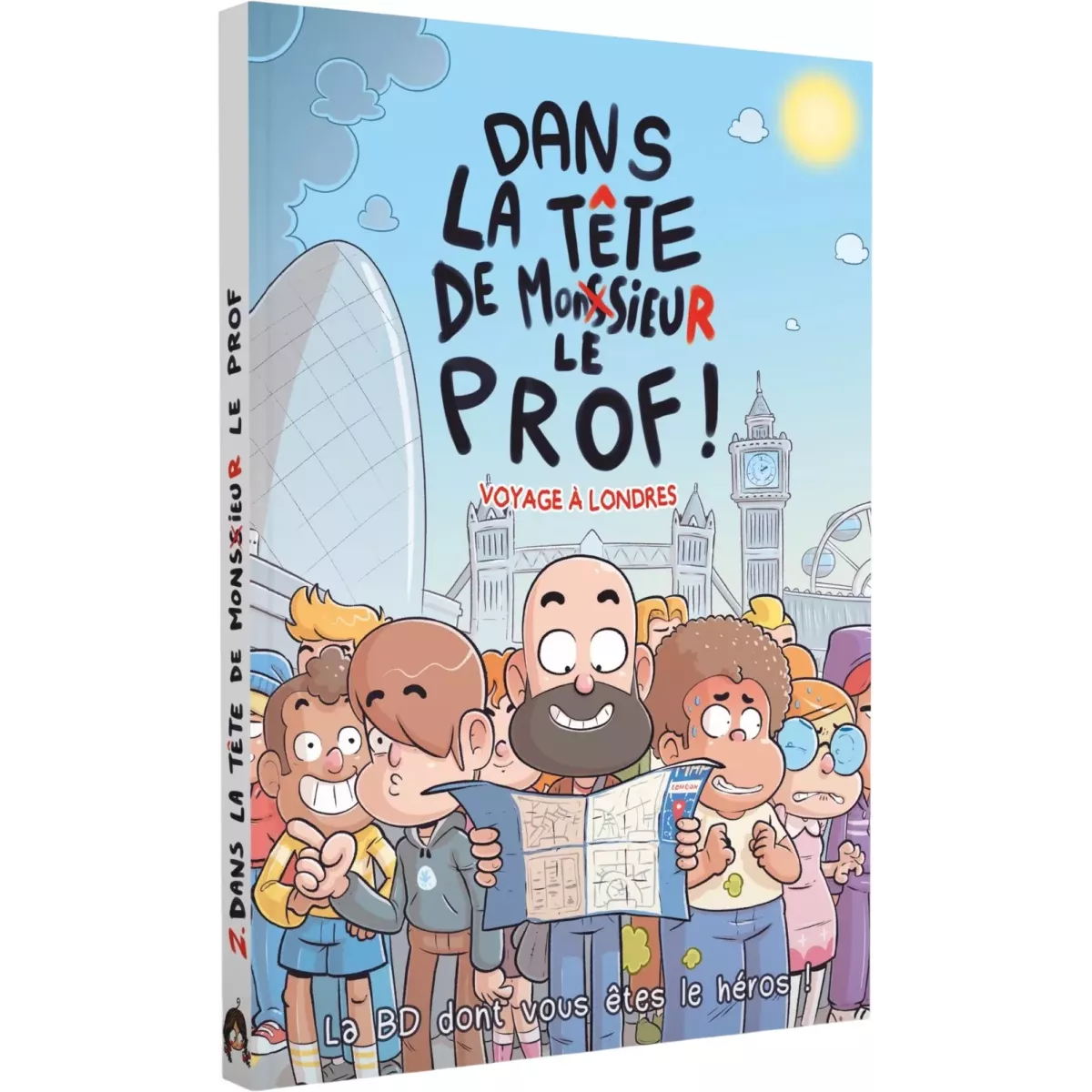 Dans la Tête de Monsieur Prof - Voyages à Londres : La BD dont vous êtes le héros