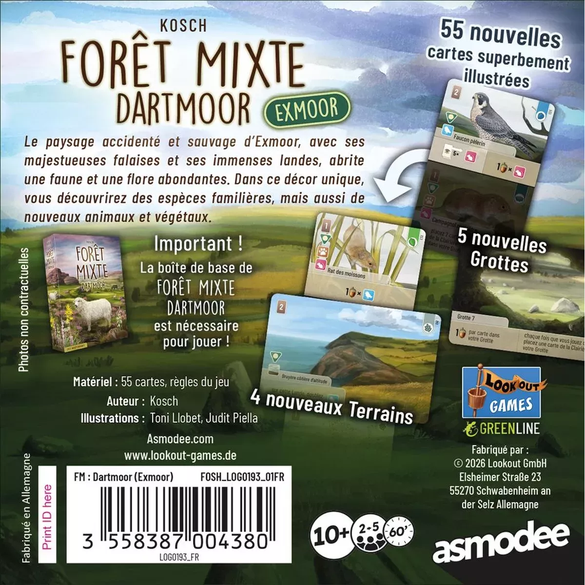 Forêt Mixte Dartmoor : Exmoor - Extension