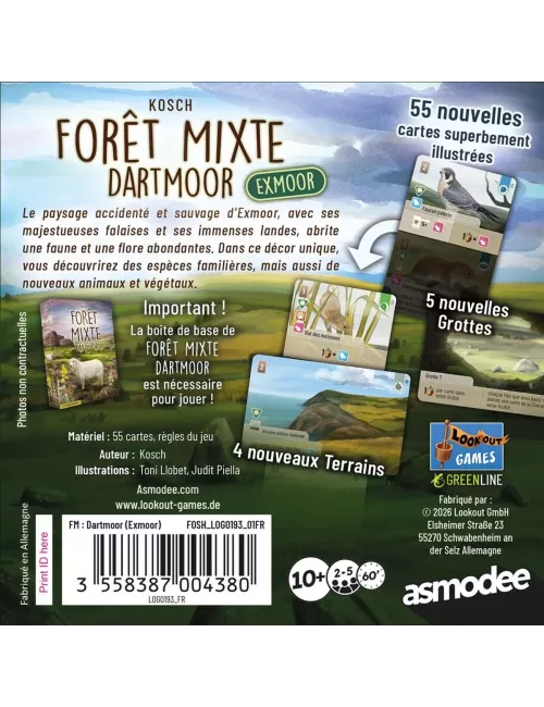 Forêt Mixte Dartmoor : Exmoor - Extension