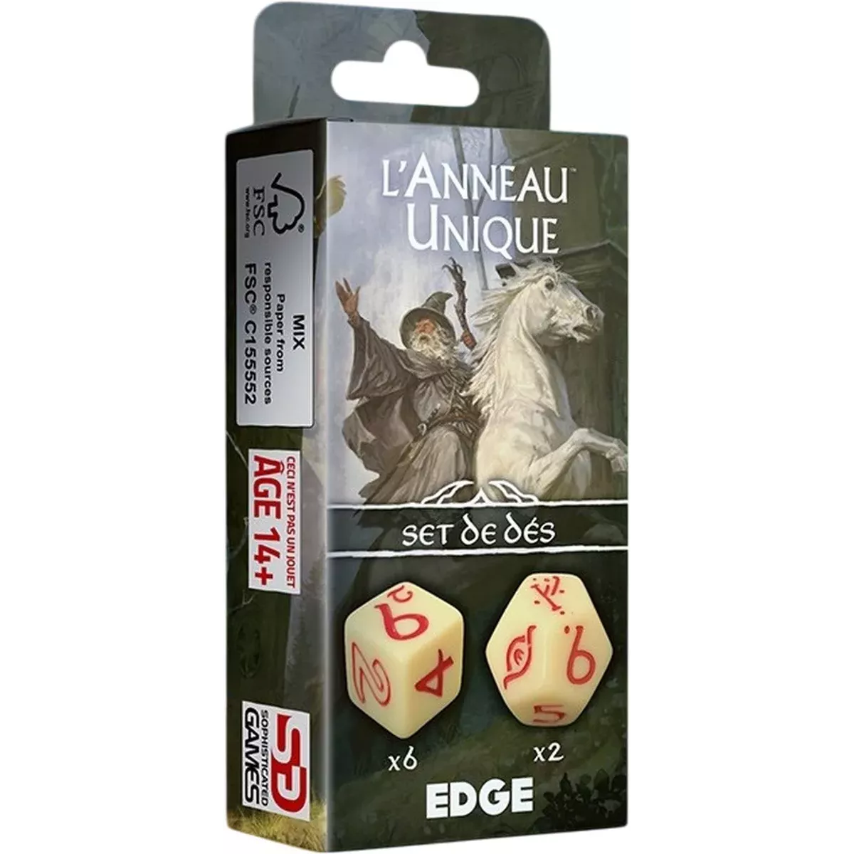 L'Anneau Unique - Set de Dés 
