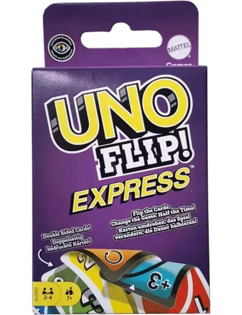 Uno Flip Express - Jeu de société - Mattel - Ludum.fr