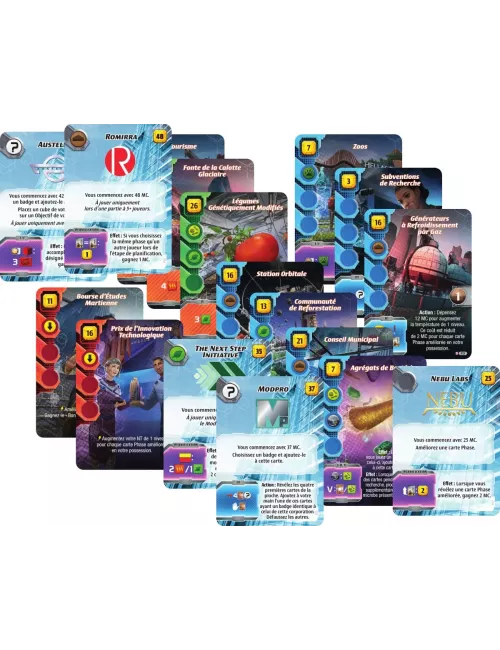 Cartes Promo - Extension Terraforming Mars : Expédition Arès - Ludum