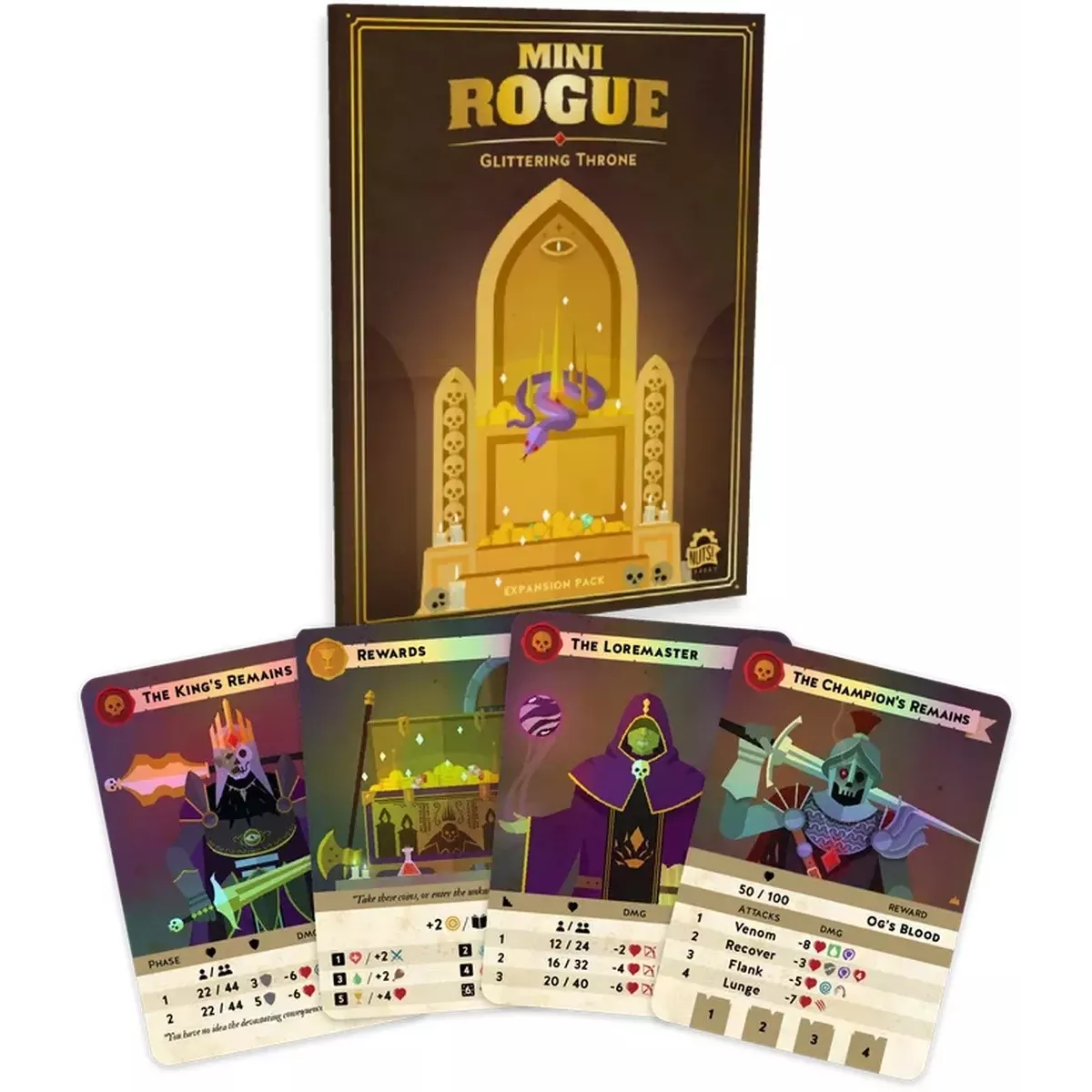 Mini Rogue - Saison 2 : Trône Étincelant - Extension - Ludum.fr