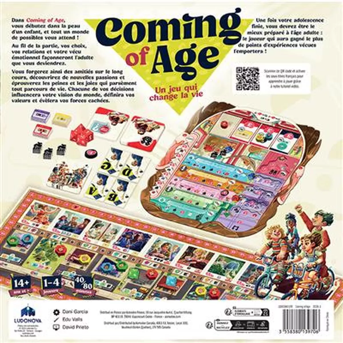 Coming of Age - Jeu de société - Ludonova - Ludum.fr