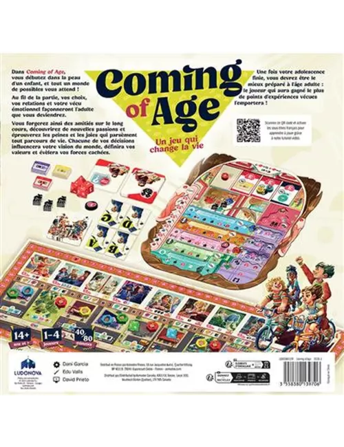 Coming of Age - Jeu de société - Ludonova - Ludum.fr