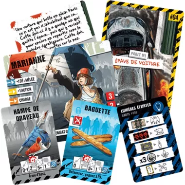 Zombicide 2nd Edition : PariZ - Extension - Ludum.fr