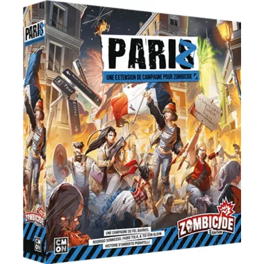 Zombicide 2nd Edition : PariZ - Extension - Ludum.fr