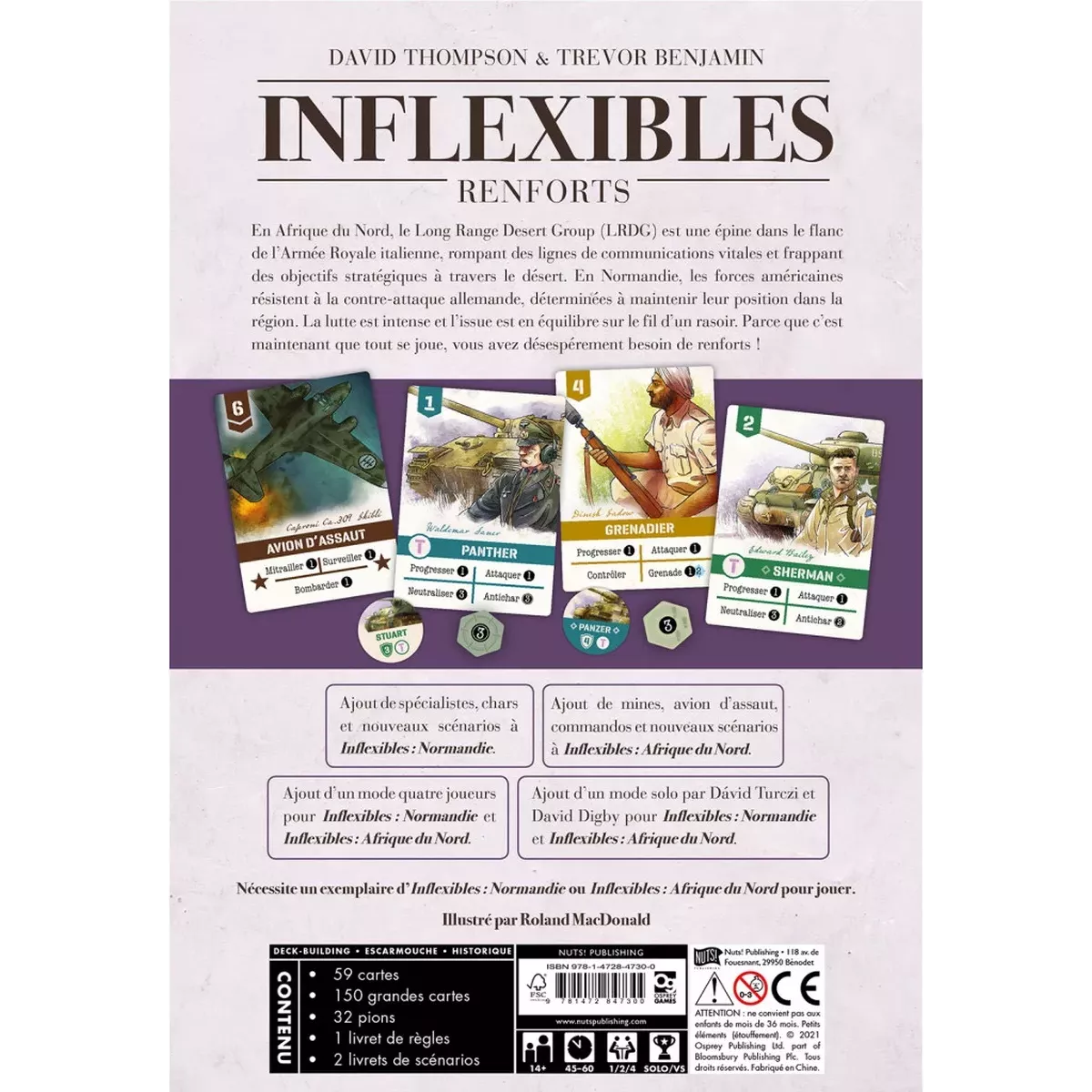 Inflexibles : Renforts - Extension