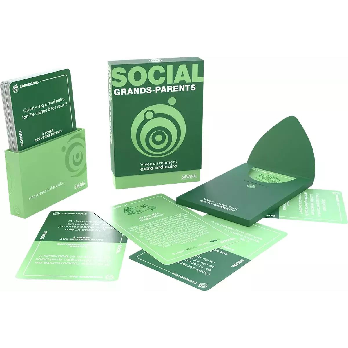 Social Grands-parents - Jeu de société - Savana - Ludum.fr
