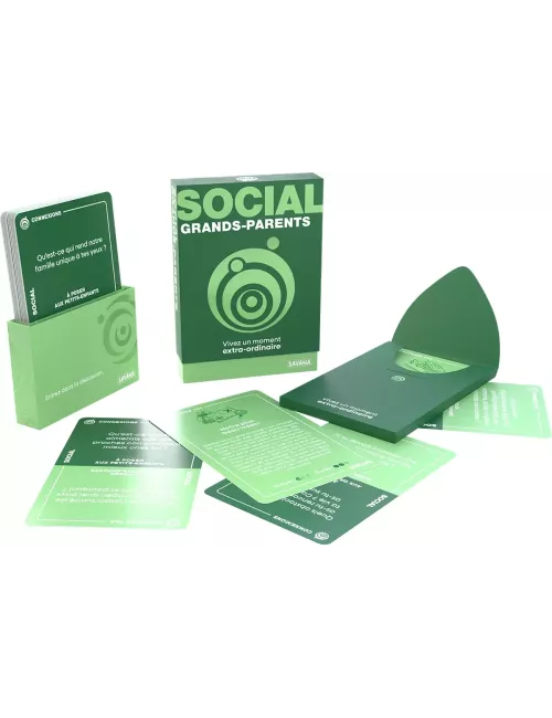 Social Grands-parents - Jeu de société - Savana - Ludum.fr