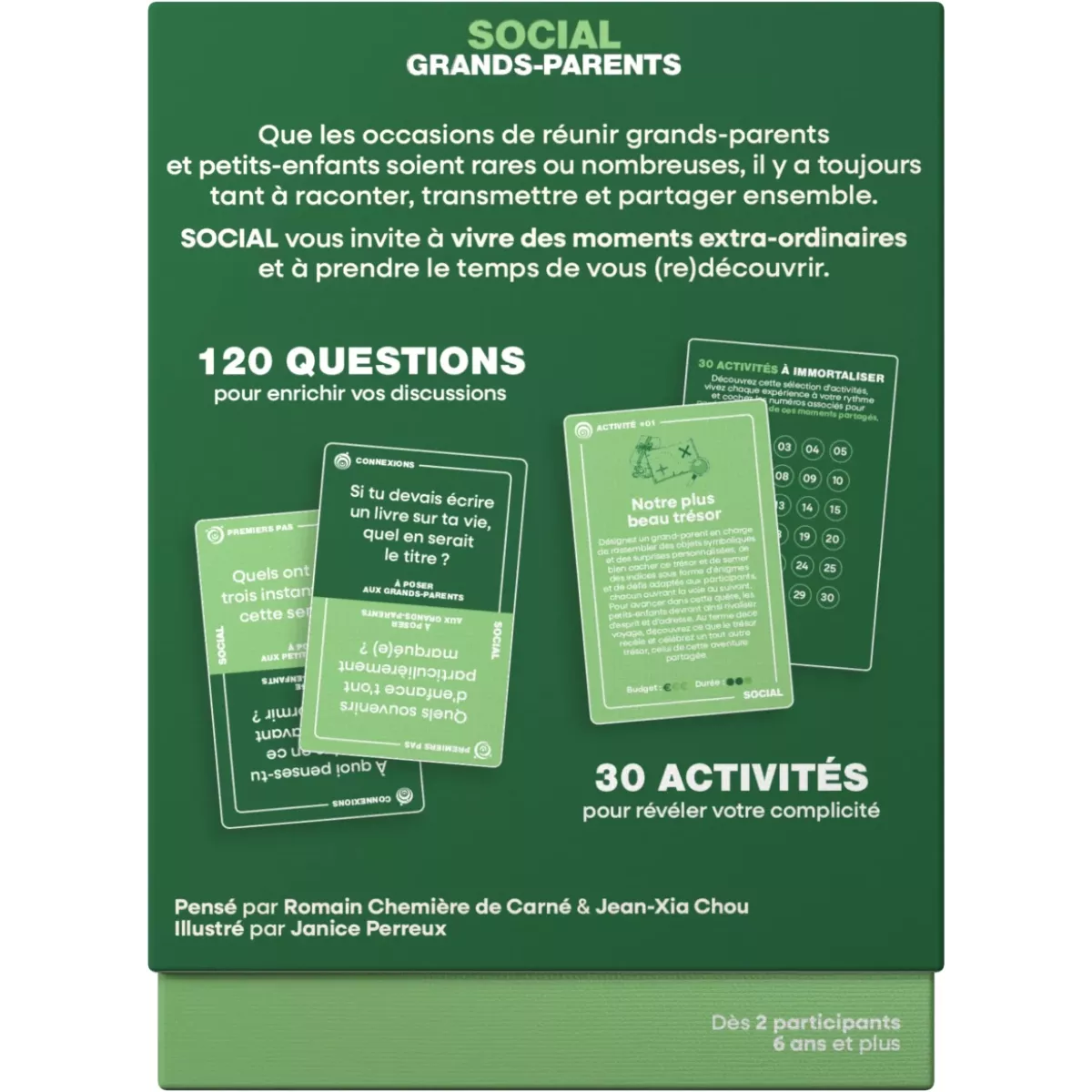 Social Grands-parents - Jeu de société - Savana - Ludum.fr