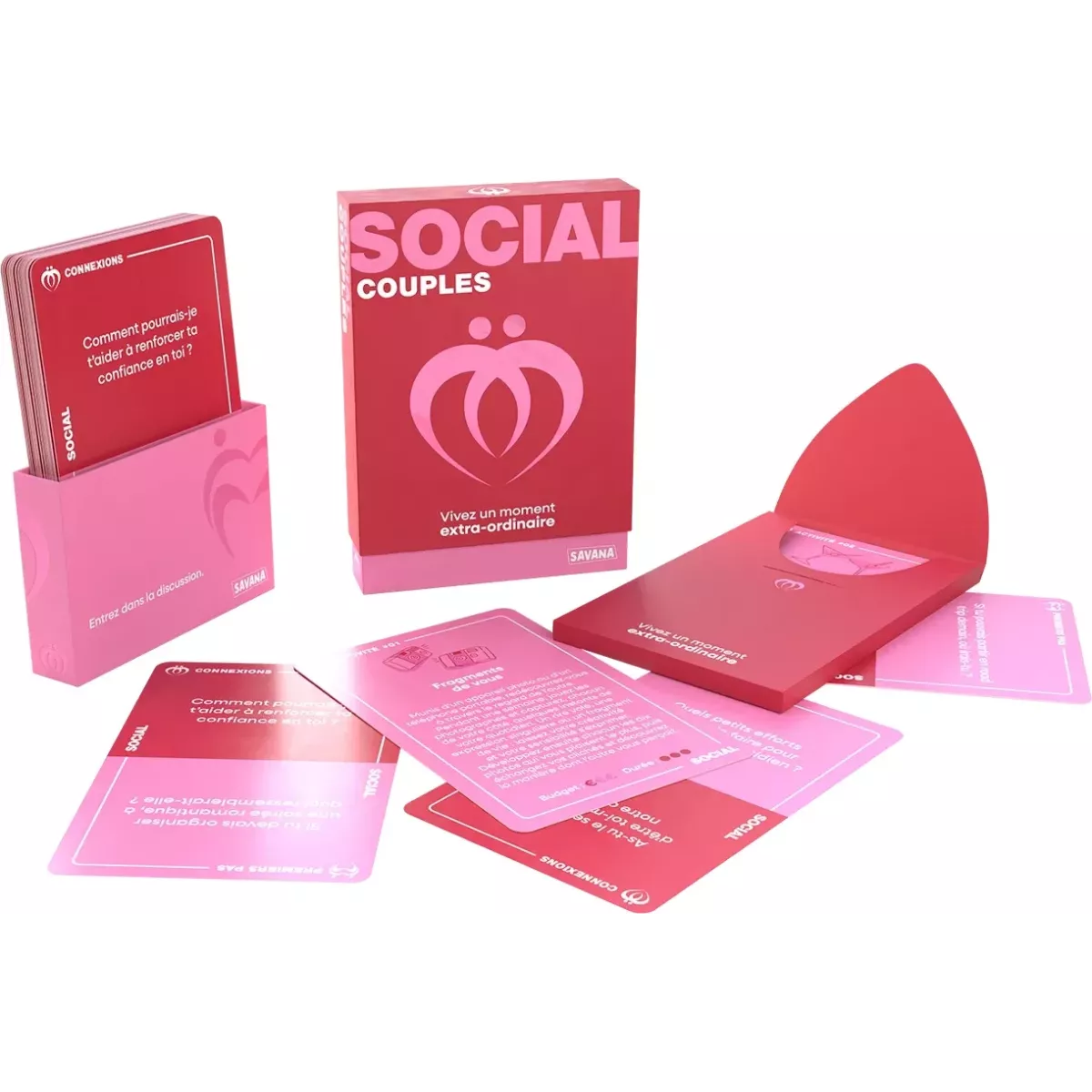 Social Couples - Jeu de société - Savana - Ludum.fr