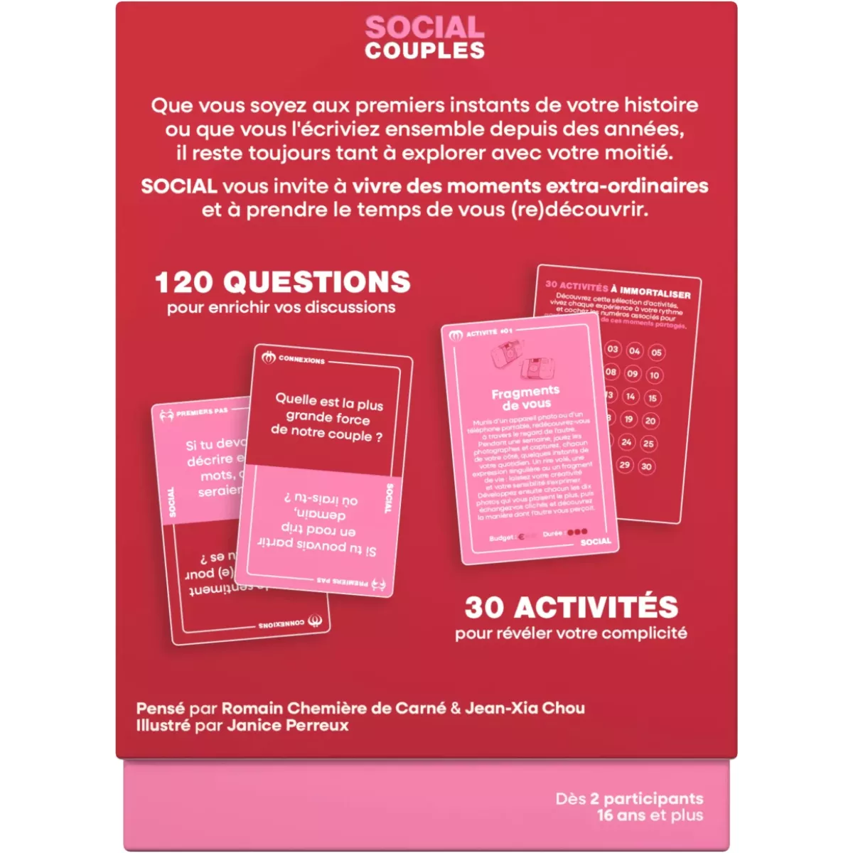 Social Couples - Jeu de société - Savana - Ludum.fr