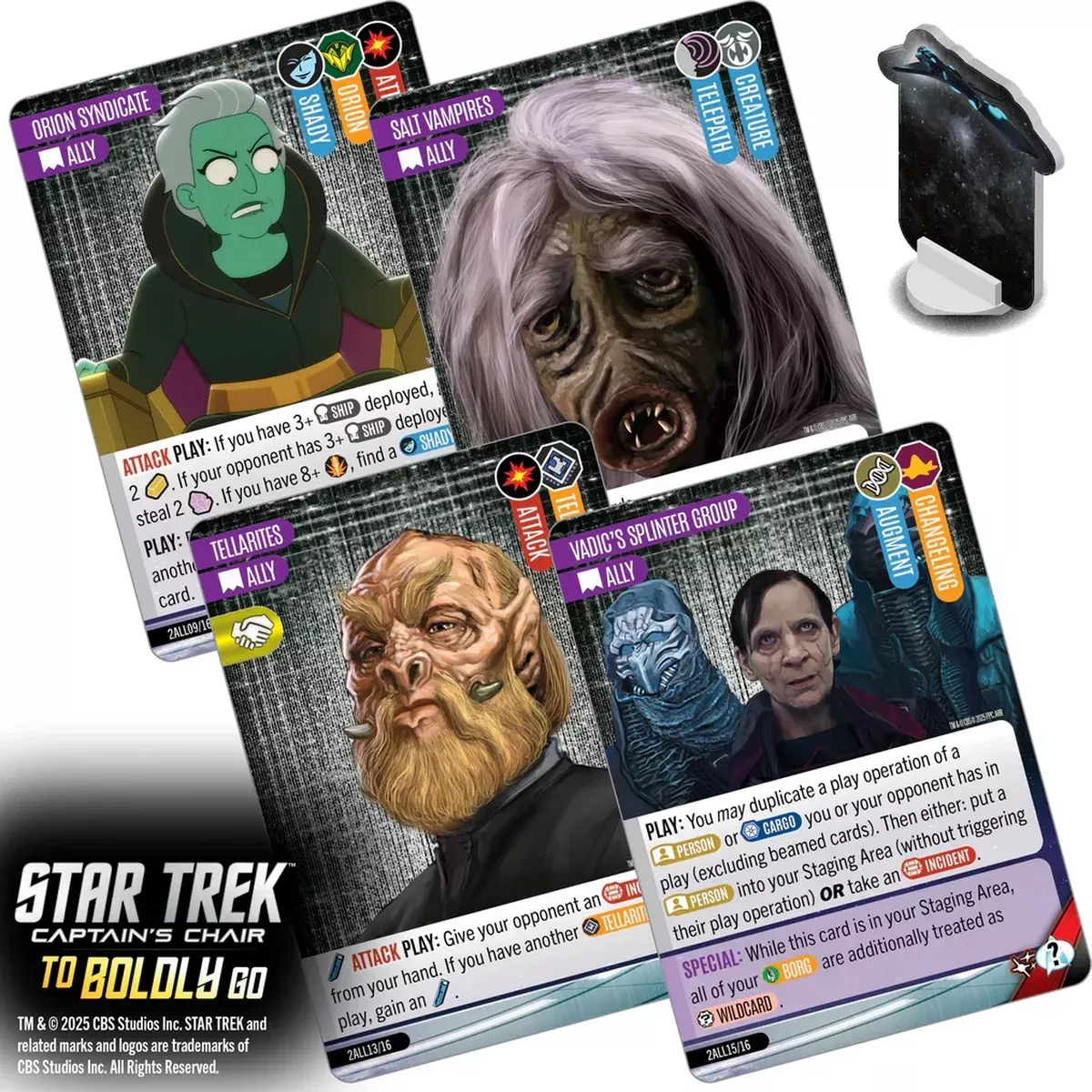 Star Trek Captain's Chair : To Boldly Go - Version Anglaise - Jeu de société - WizKids - Ludum.fr