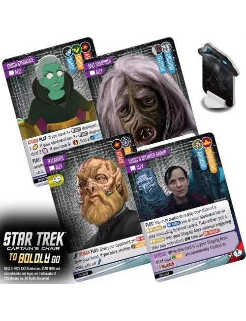 Star Trek Captain's Chair : To Boldly Go - Version Anglaise - Jeu de société - WizKids - Ludum.fr