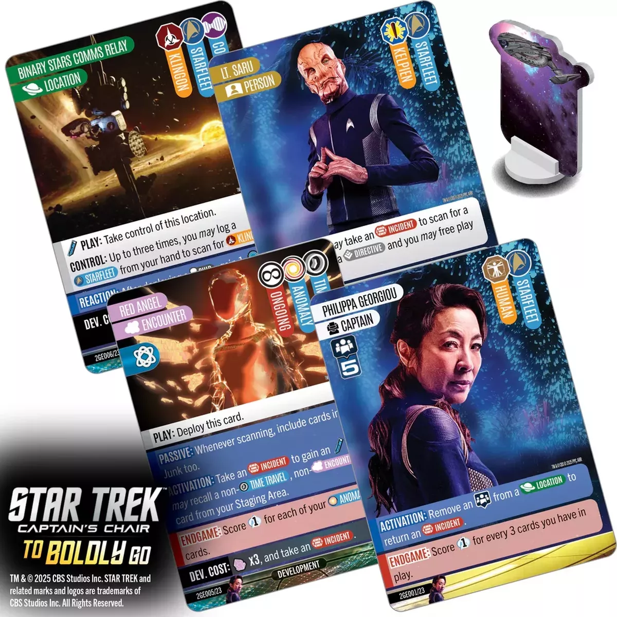 Star Trek Captain's Chair : To Boldly Go - Version Anglaise - Jeu de société - WizKids - Ludum.fr