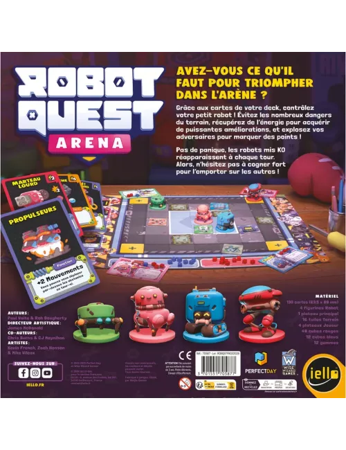 Robot Quest Arena - Jeu de société - Iello - Ludum.fr