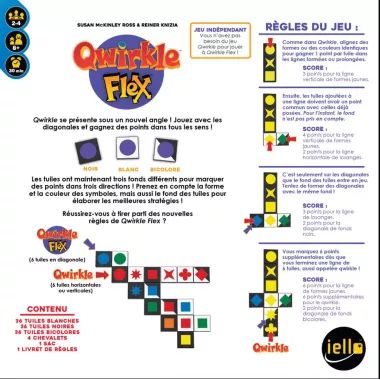 Qwirkle Flex - Jeu de société - Iello - Ludum.fr