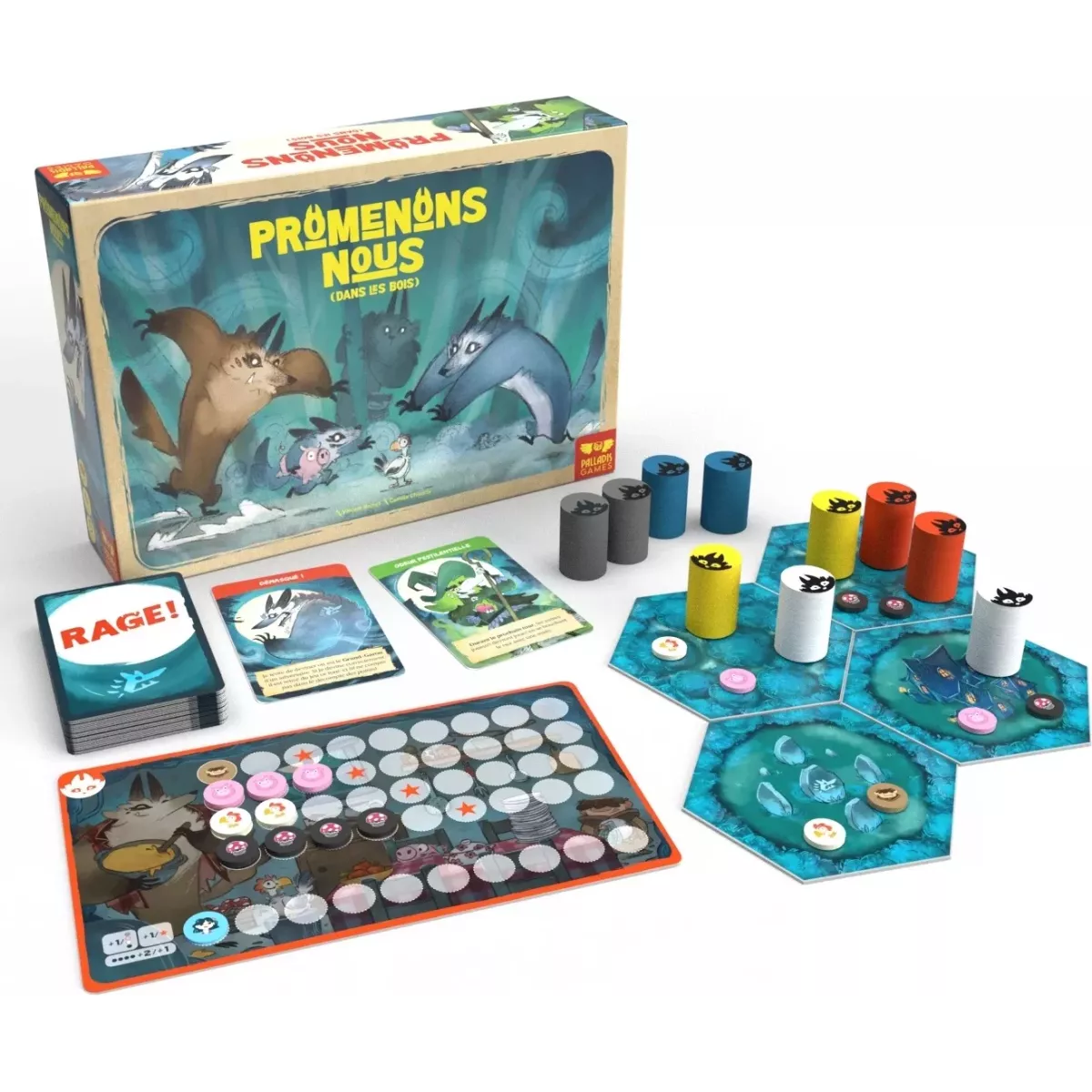 Promenons-nous - Jeu de société - Ludum.fr