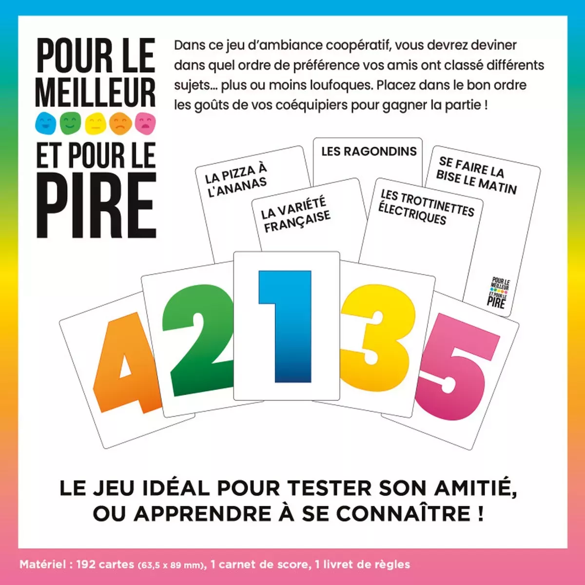 Pour le Meilleur et Pour le Pire - Jeu de société - Iello - Ludum.fr
