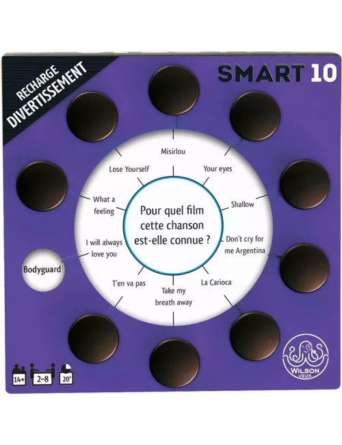 Smart10 : Recharge Divertissements - Extension boîte