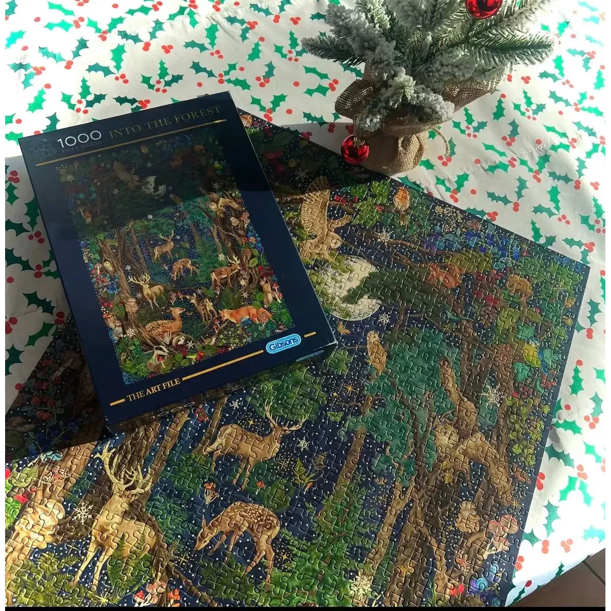 Puzzle Gibsons The Art File : Into the Forest - 1000 pièces exemple 1