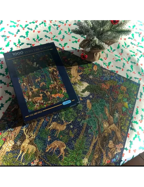 Puzzle Gibsons The Art File : Into the Forest - 1000 pièces exemple 1