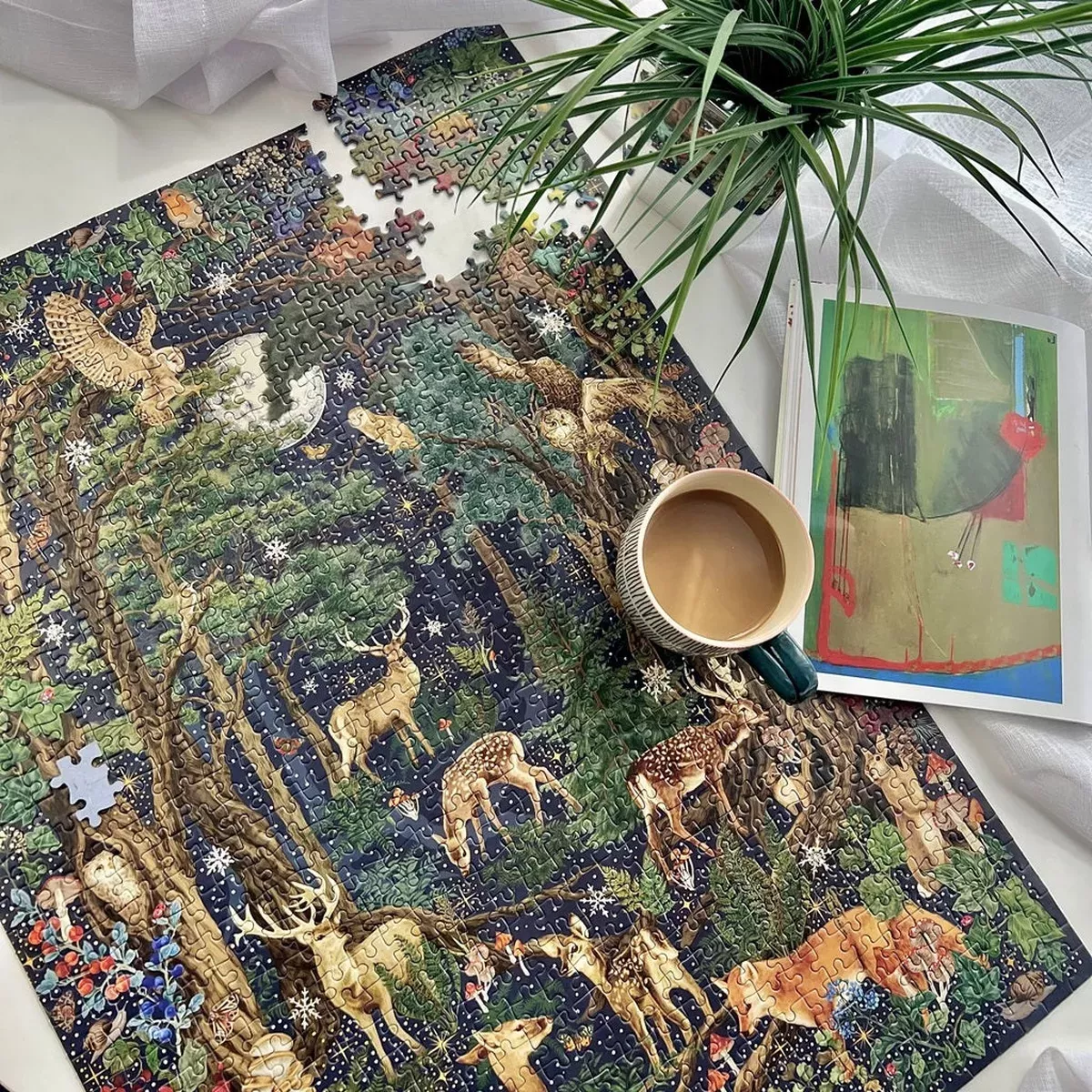 Puzzle Gibsons The Art File : Into the Forest - 1000 pièces exemple 2