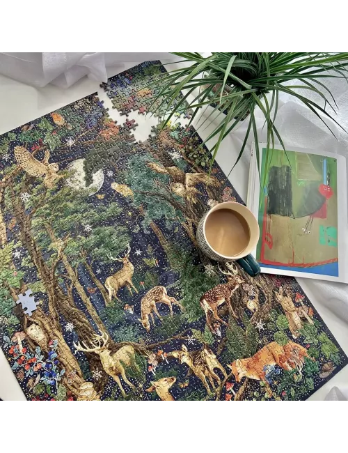 Puzzle Gibsons The Art File : Into the Forest - 1000 pièces exemple 2