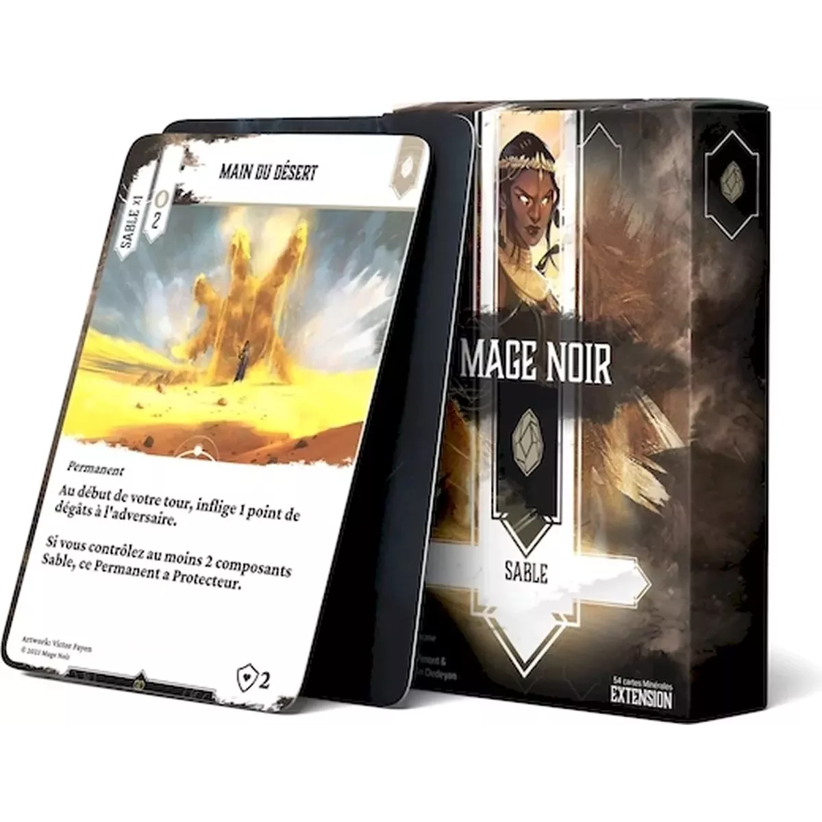 Mage Noir : Sable - Extension Minérale matériel