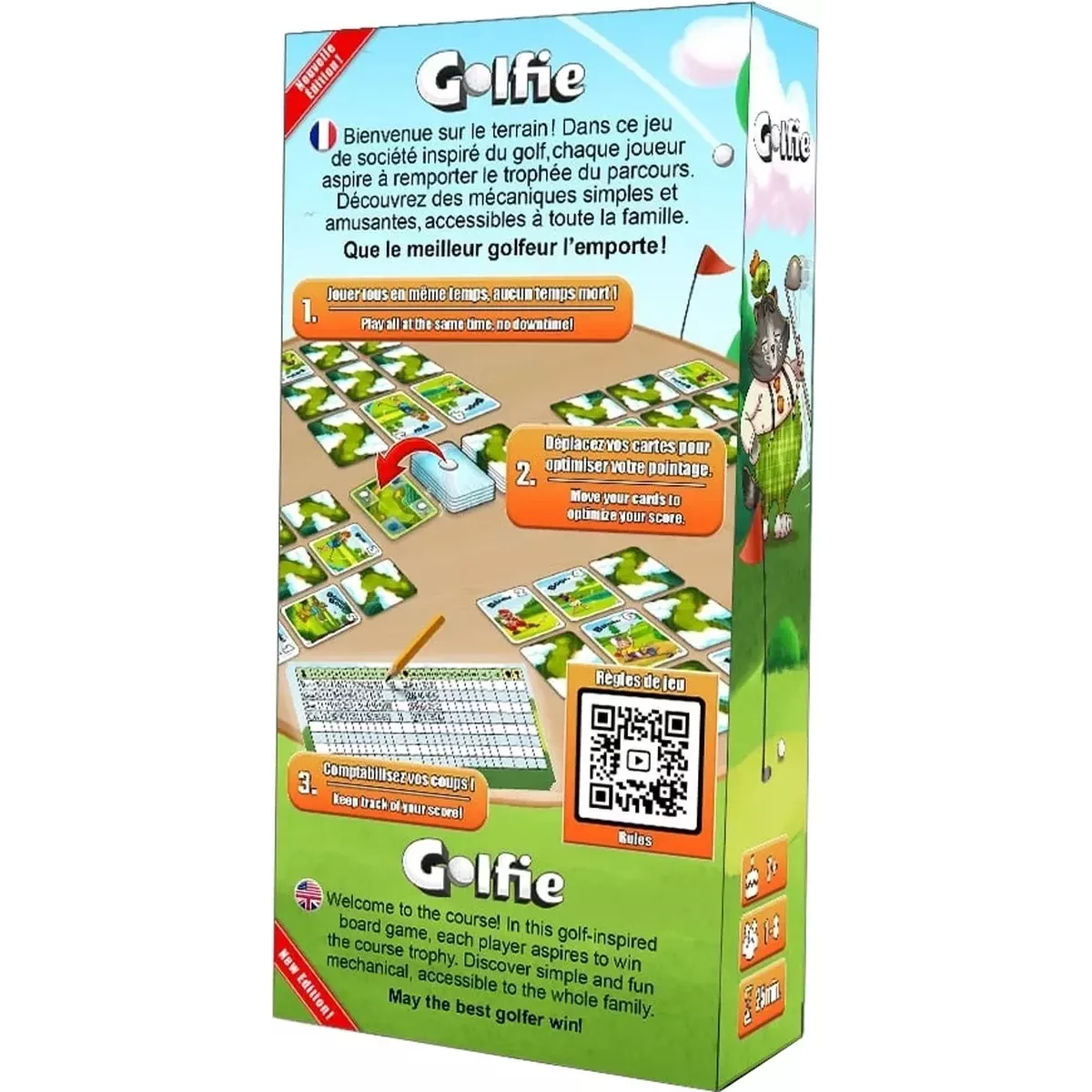 Golfie dos boîte