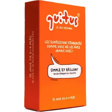Quitus - le Jeu des expressions françaises boîte