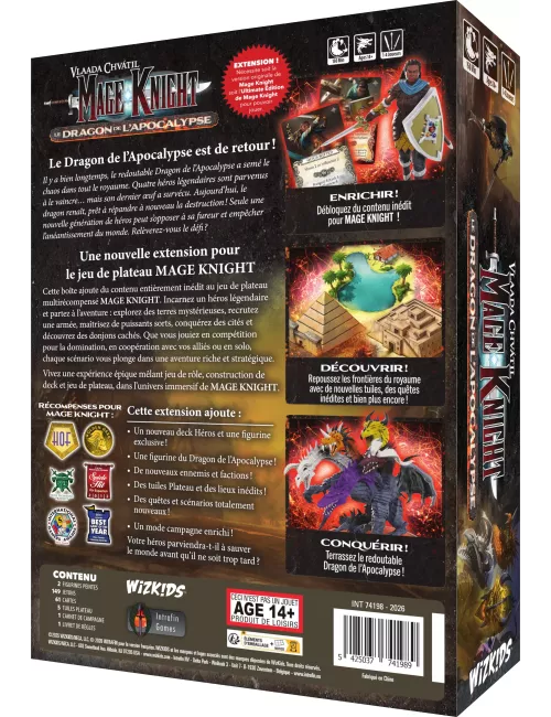 Mage Knight : Le Dragon de l'Apocalypse - Extension