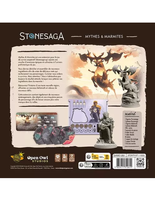Stonesaga : Mythes et Marmites - Extension